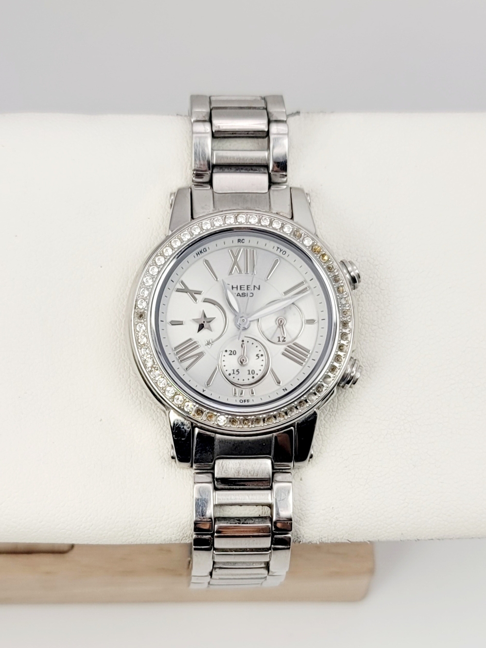 Casio Sheen SHN-7505 Tough Solar Wave Ceptor Women’s Watch Sapphire Japan